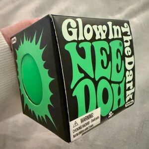 Brand New Glow in the Dark Needoh - Green